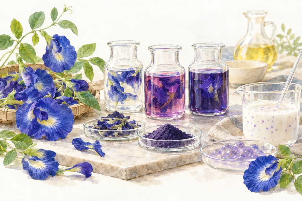 溶媒によって、取り出せる成分と脂質の酸化への作用を比べるの研究テーマを表す挿絵